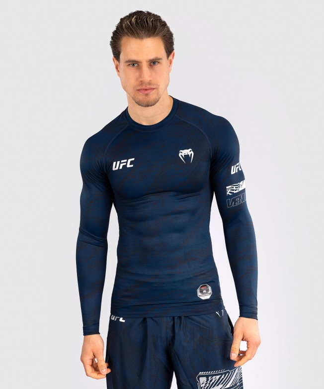 Рашгард UFC Venum Fight Week LS - Oceanic Blue