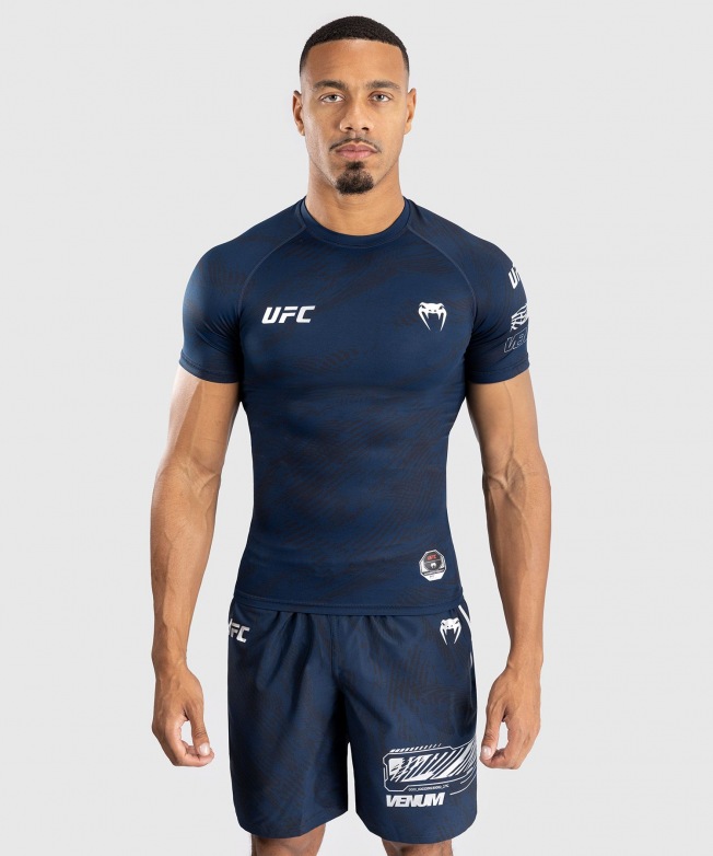 Рашгард UFC Venum Fight Week SS - Oceanic Blue | Фото 2