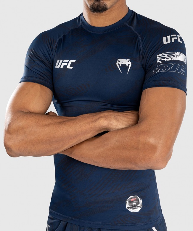 Рашгард UFC Venum Fight Week SS - Oceanic Blue | Фото 4