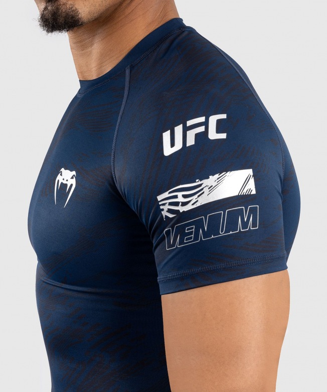 Рашгард UFC Venum Fight Week SS - Oceanic Blue | Фото 5