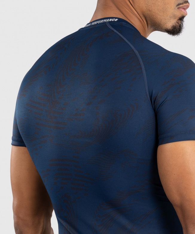 Рашгард UFC Venum Fight Week SS - Oceanic Blue | Фото 6