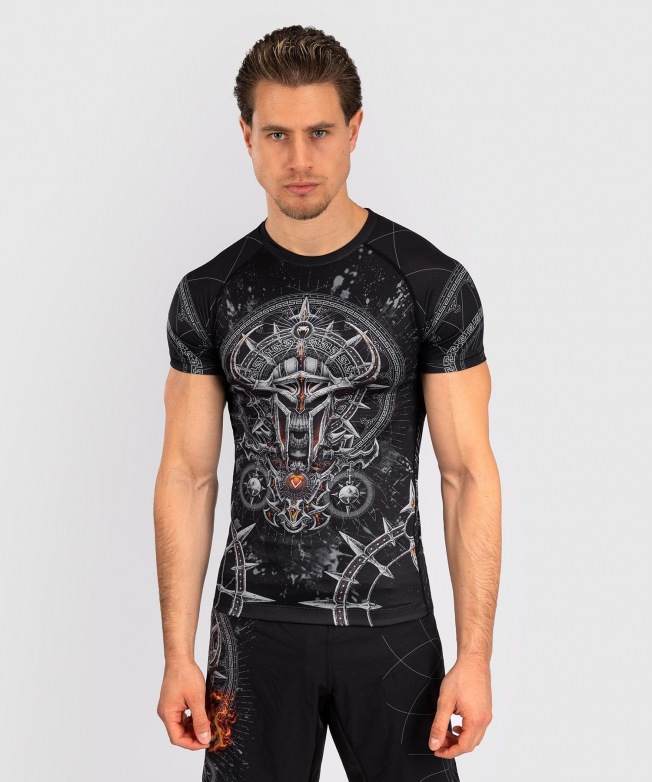 Рашгард Venum Gladiator 5.0 SS - Black/Silver