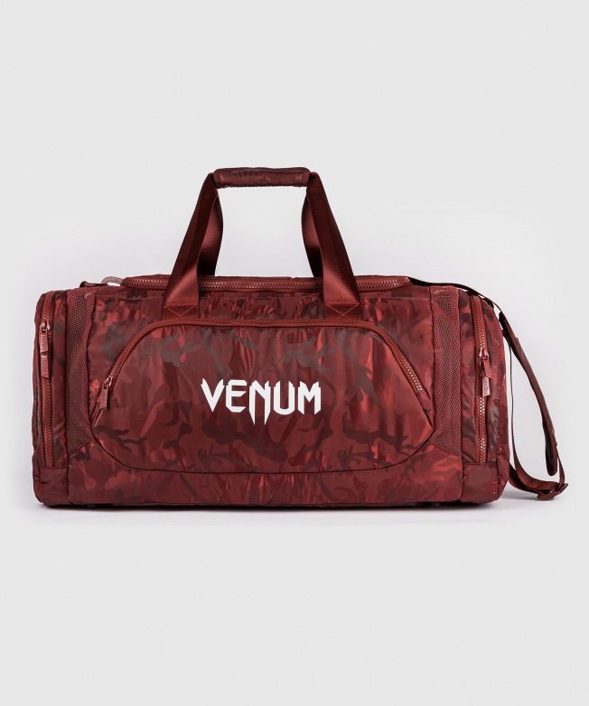 Сумка спортивная Venum Trainer Lite - Camo/Burgundy