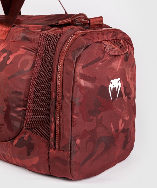 Сумка спортивная Venum Trainer Lite - Camo/Burgundy | Фото 4