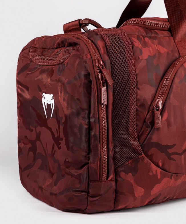 Сумка спортивная Venum Trainer Lite - Camo/Burgundy | Фото 5