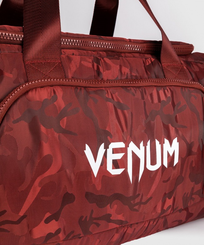 Сумка спортивная Venum Trainer Lite - Camo/Burgundy | Фото 6