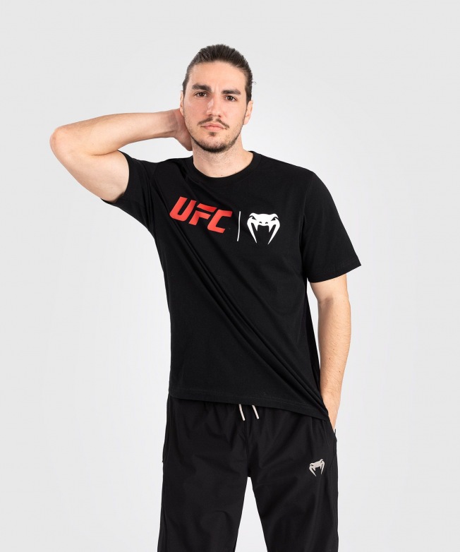 Футболка UFC Venum Classic - Black/Red | Фото 3