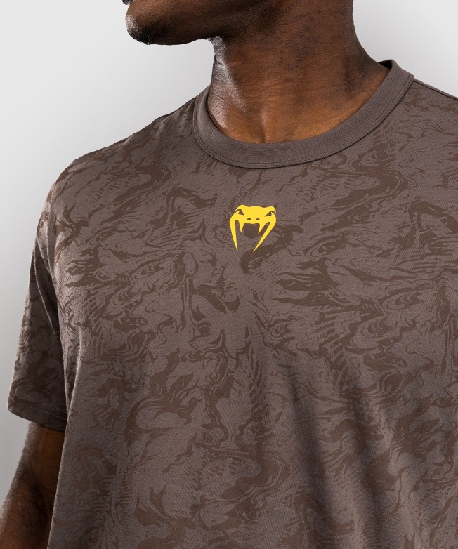 Футболка UFC Venum Fight Week - Earthen Brown | Фото 4