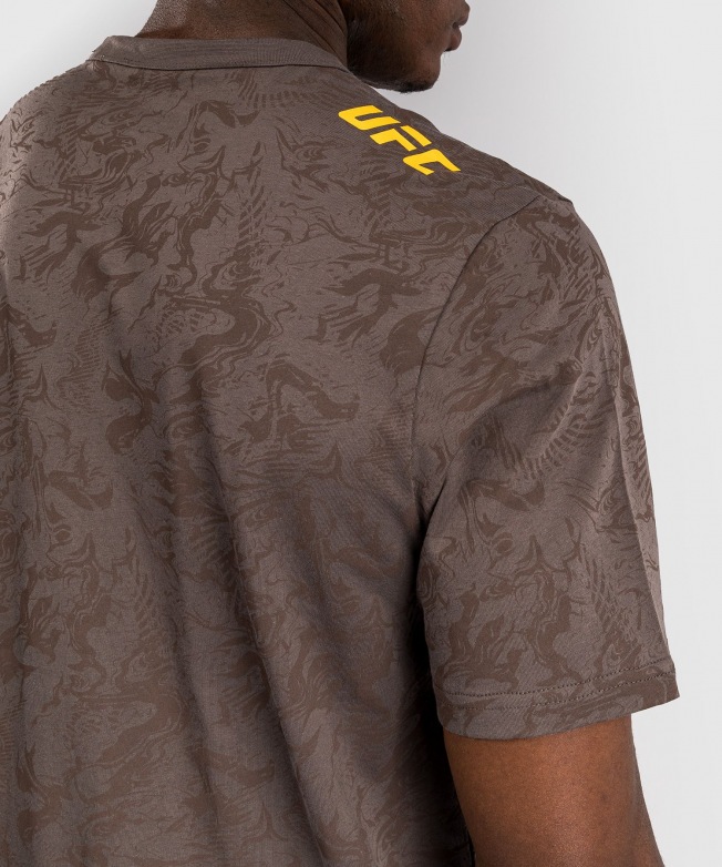 Футболка UFC Venum Fight Week - Earthen Brown | Фото 5