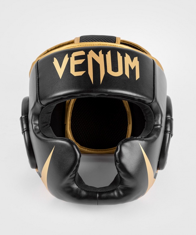 Шлем боксерский Venum Challenger - Black/Gold