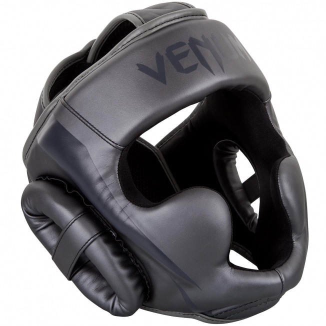 Шлем боксерский Venum Elite – Grey/Grey