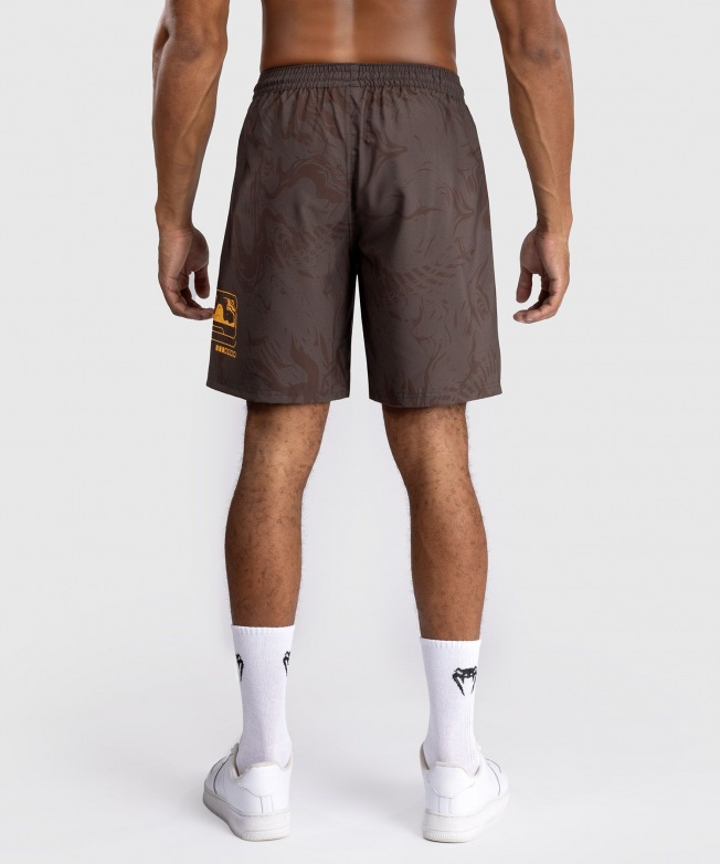 Шорты спортивные UFC Venum Fight Week - Earthen Brown | Фото 1