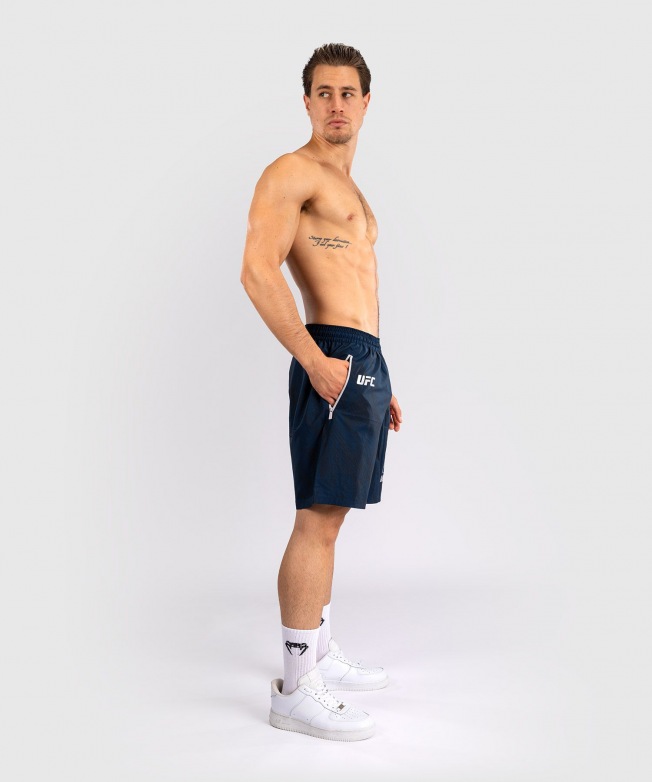 Шорты спортивные UFC Venum Fight Week - Oceanic Blue | Фото 3