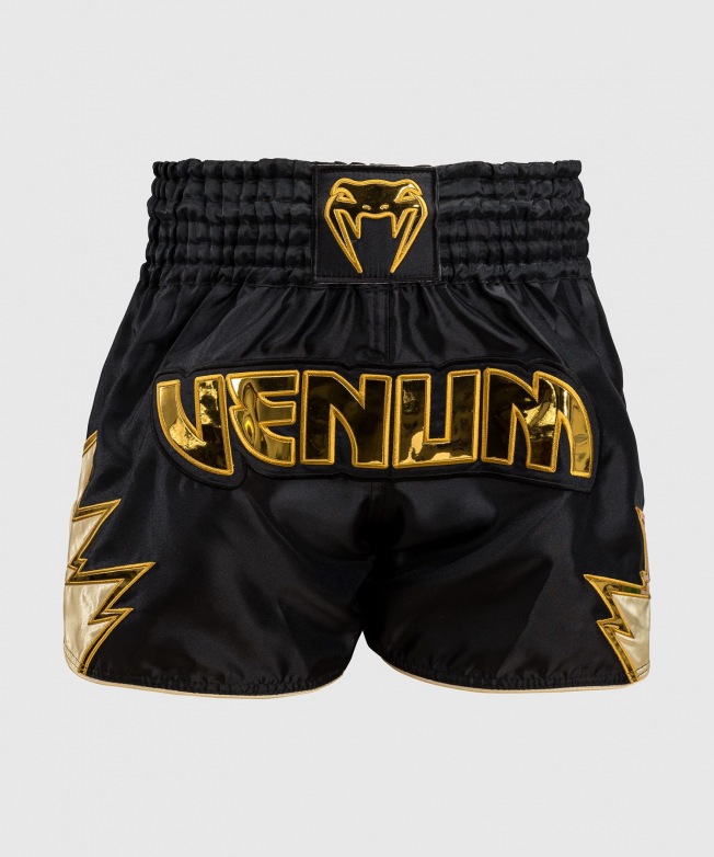 Шорты тайские Venum Inferno - Black/Gold