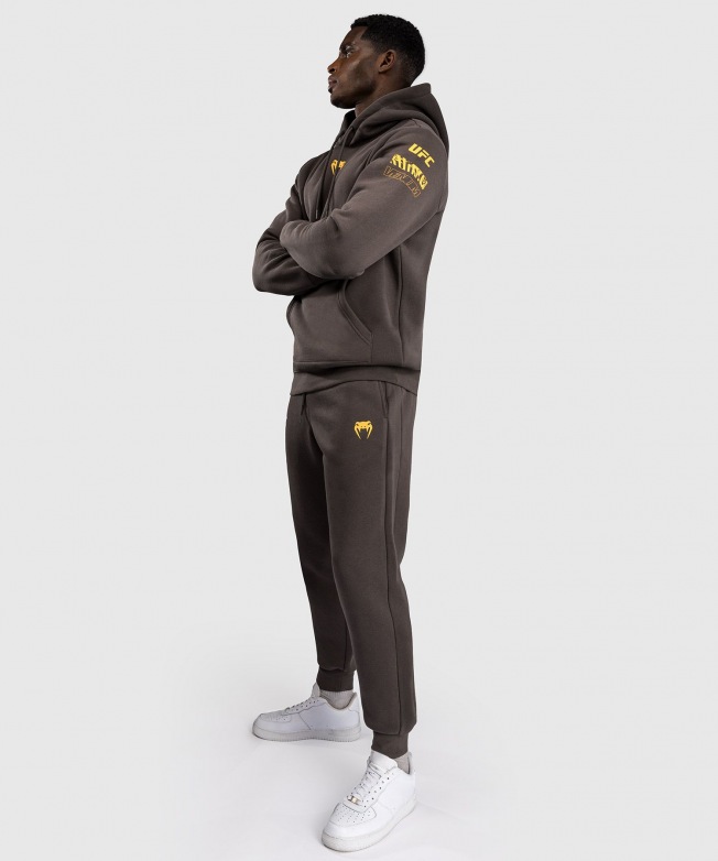 Худи UFC Venum Fight Week - Solid Earthen Brown | Фото 4