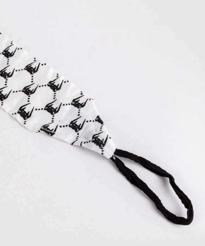 Бинты боксерские Venum Monogram - White/Black (4m) | Фото 3