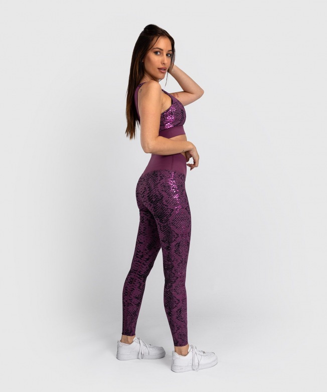 Женские компрессионные штаны Venum Amazonia - Purple | Фото 3