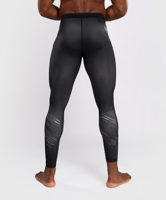 Компрессионные штаны Venum Rapid - Black/Storm Grey | Фото 2