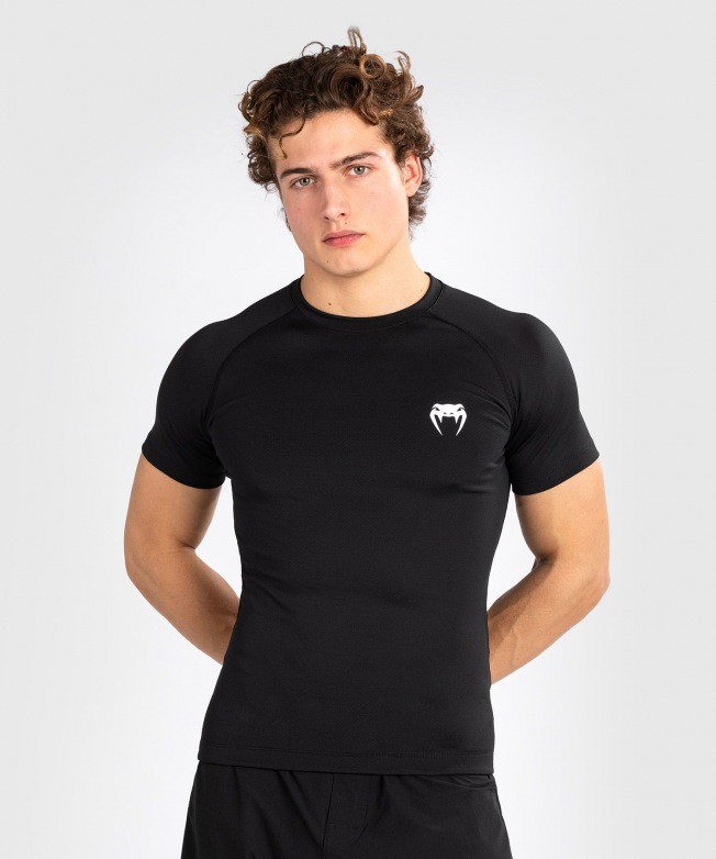 Рашгард Venum Contender SS - Black/White