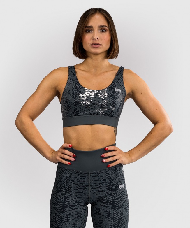 Спортивный топ женский Venum Amazonia - Dark Grey
