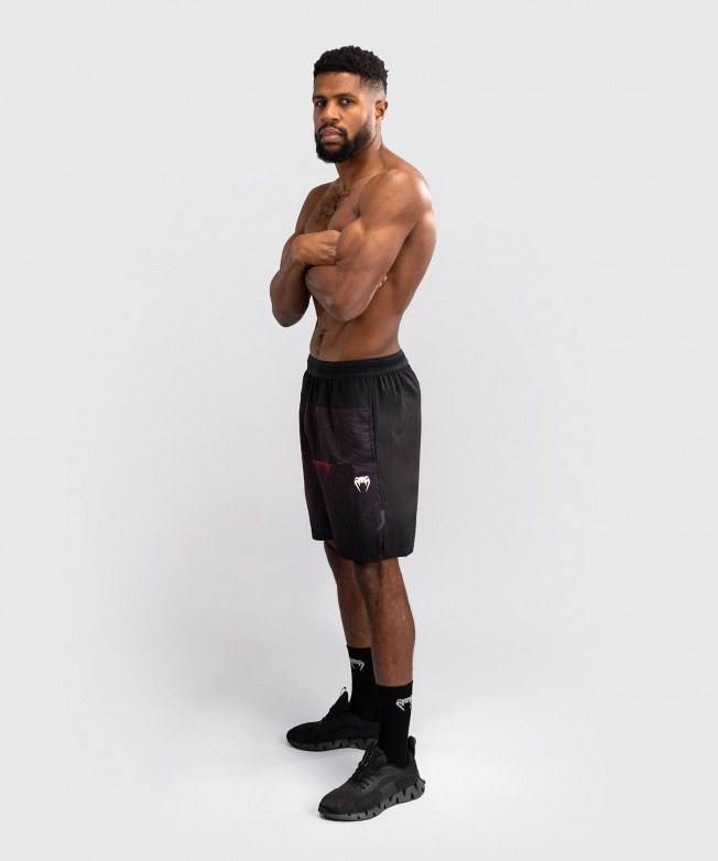 Тренировочные шорты Venum G-Fit Air - Deep Black/Fire Red | Фото 1