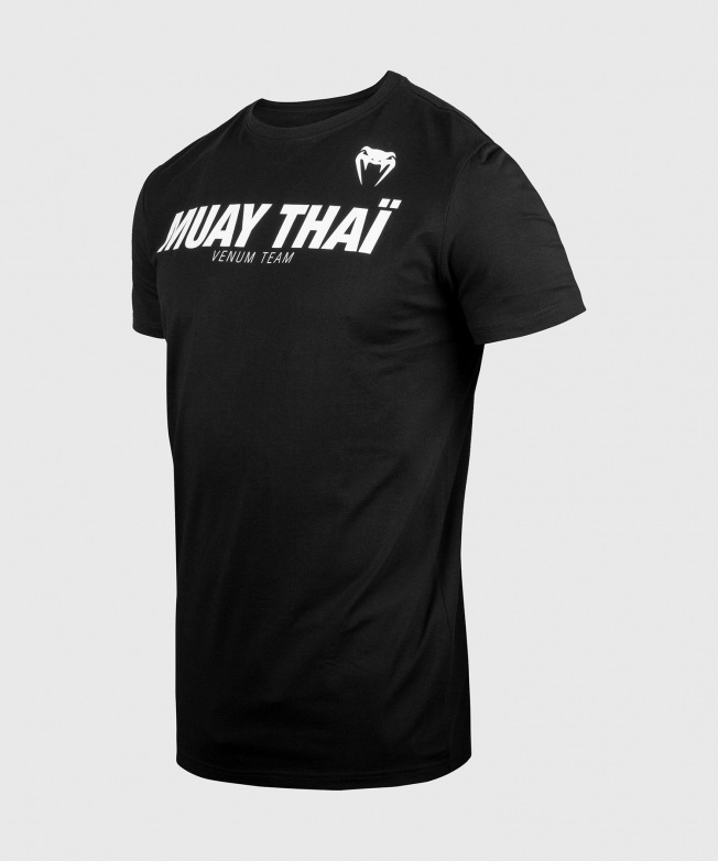 Футболка Venum Muay Thai VT - Black/White | Фото 2