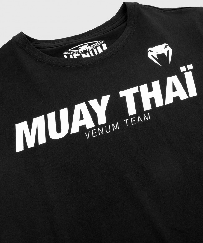 Футболка Venum Muay Thai VT - Black/White | Фото 3