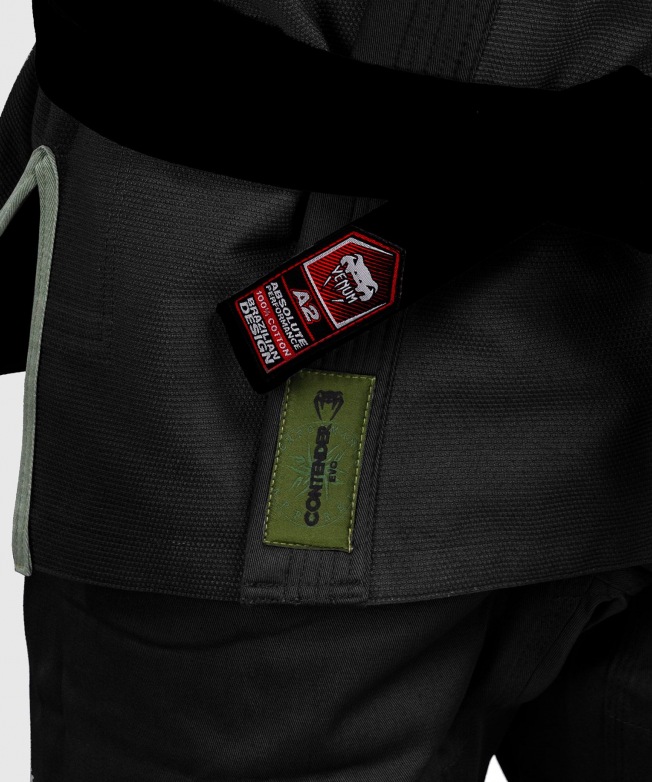 Кимоно для бжж Venum Contender Evo 2.0 - Black | Фото 5