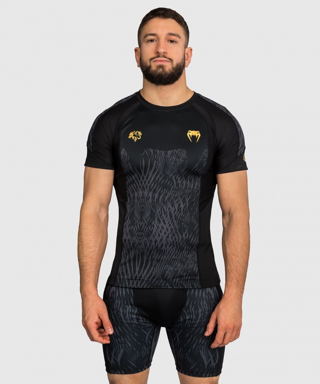 Рашгард Venum Chimaev Wild Borz SS - Black/Grey