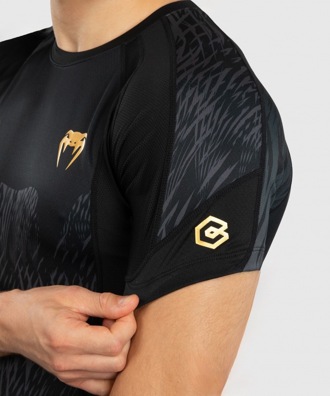 Рашгард Venum Chimaev Wild Borz SS - Black/Grey | Фото 4