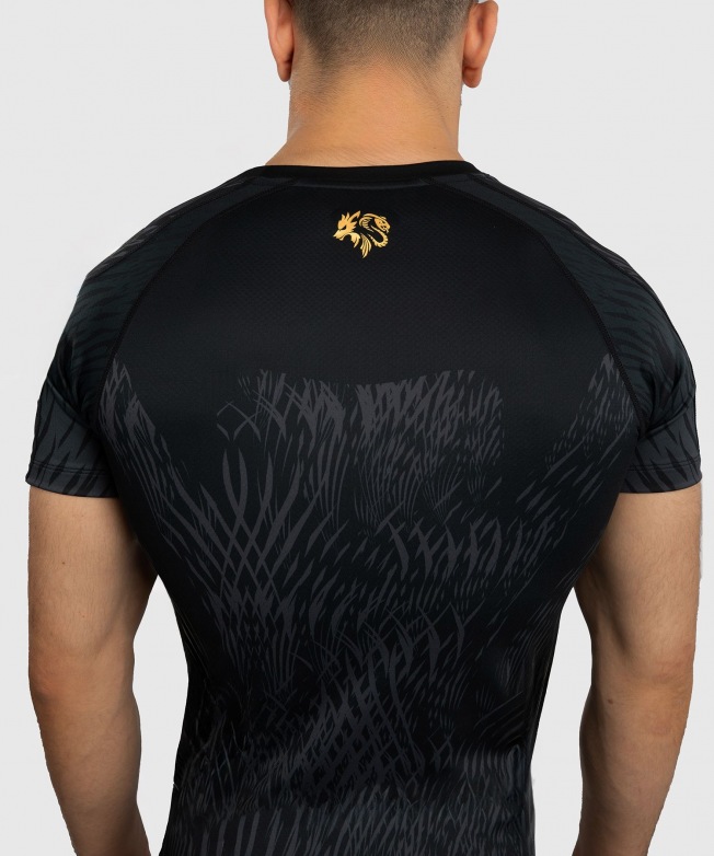 Рашгард Venum Chimaev Wild Borz SS - Black/Grey | Фото 5