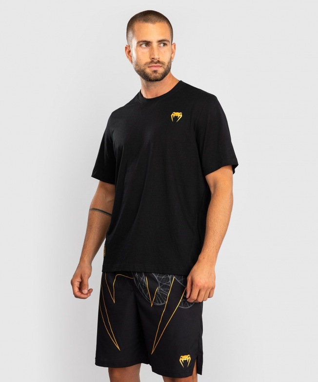 Футболка Venum Serpenti - Black/Silver/Gold | Фото 1