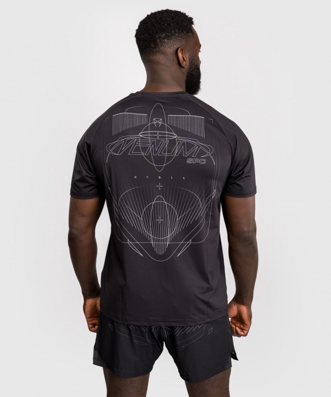 Футболка тренировочная Venum Eclipse - Black/Ivory | Фото 3