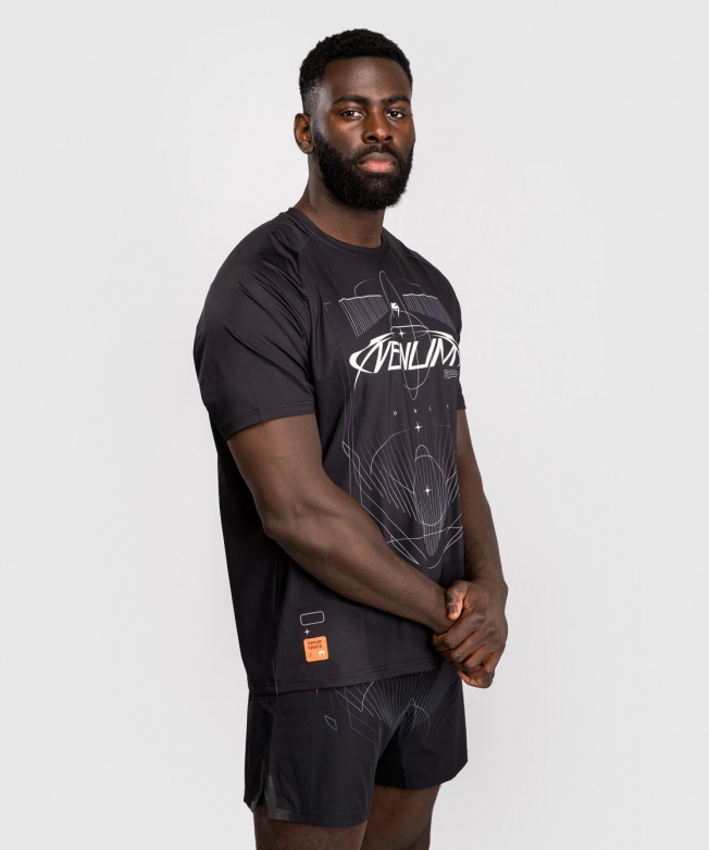 Футболка тренировочная Venum Eclipse - Black/Ivory | Фото 4