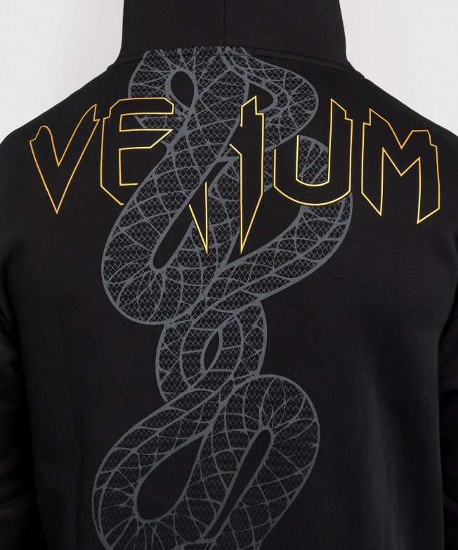 Худи Venum Serpenti - Black/Silver/Gold | Фото 5