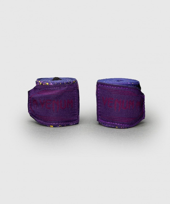 Бинты боксерские Venum Santa Muerte - Dark Purple (3 m) | Фото 1