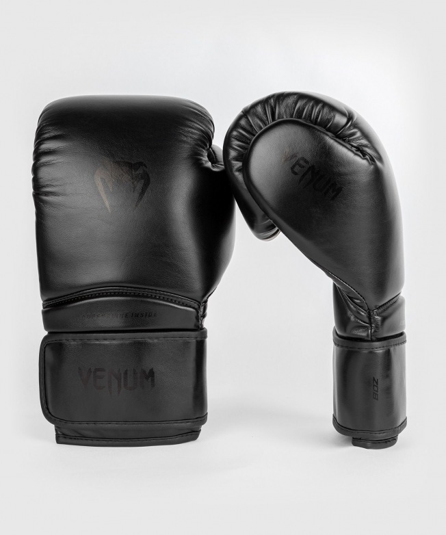 Детские боксерские перчатки Venum Contender 1.5 - Black/Black | Фото 1