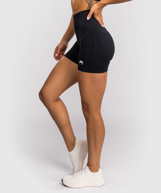 Женские компрессионные шорты Venum Sculpt - Black/White | Фото 2