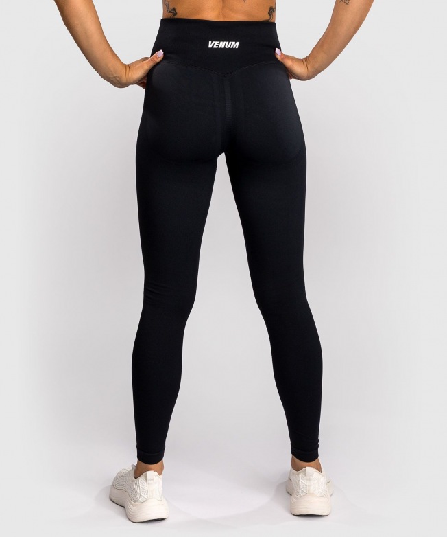 Женские компрессионные штаны Venum Sculpt - Black/White | Фото 2