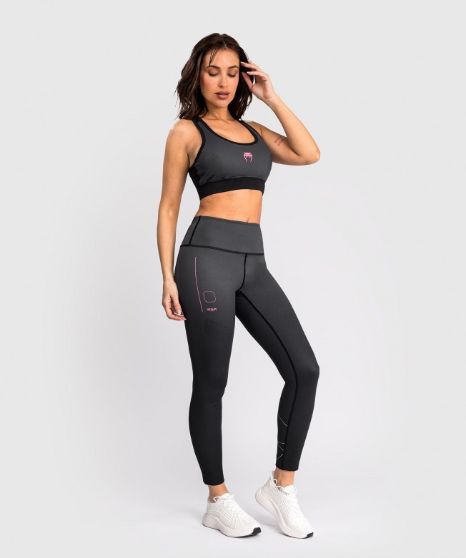 Женские компрессионные штаны Venum Tactical XT - Black/Storm Grey | Фото 3