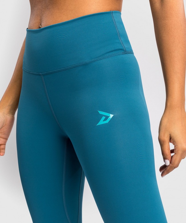 Женские компрессионные штаны Venum x Demi - Blue | Фото 5