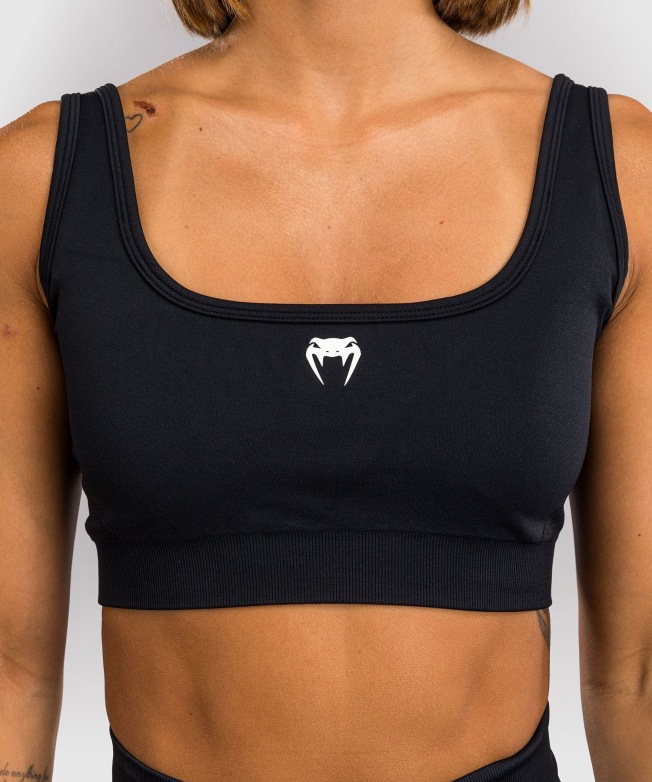 Женский топ Venum Sculpt - Black/White | Фото 4