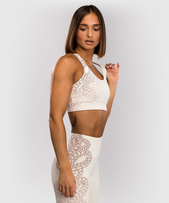 Женский топ Venum Serpenti - Ivory/Burgundy | Фото 4