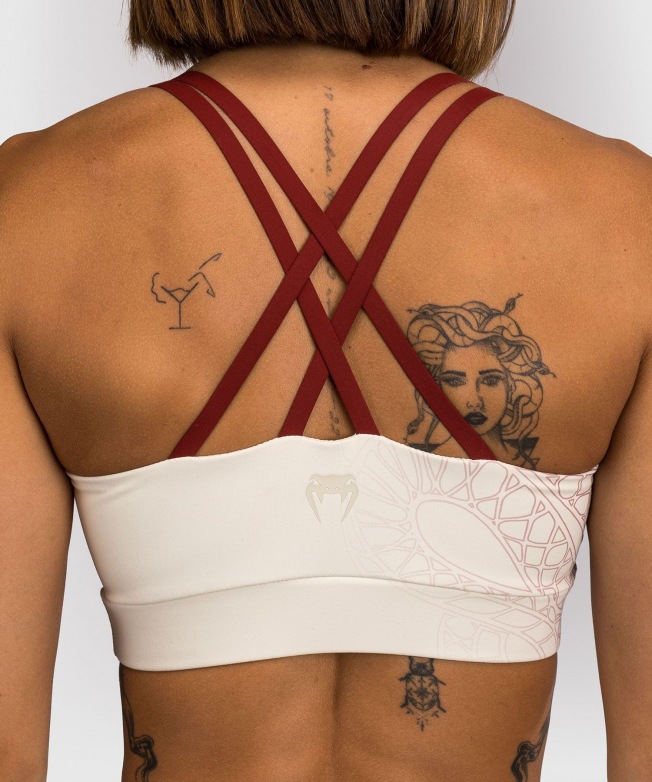 Женский топ Venum Serpenti - Ivory/Burgundy | Фото 6