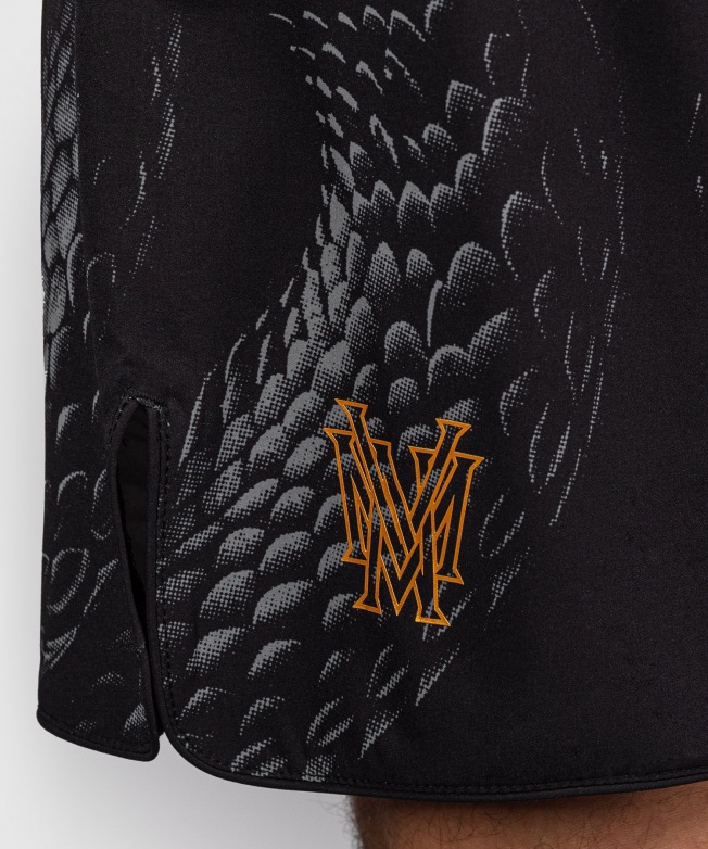 Шорты для единоборств Venum Matupa - Black/Grey/Gold | Фото 3