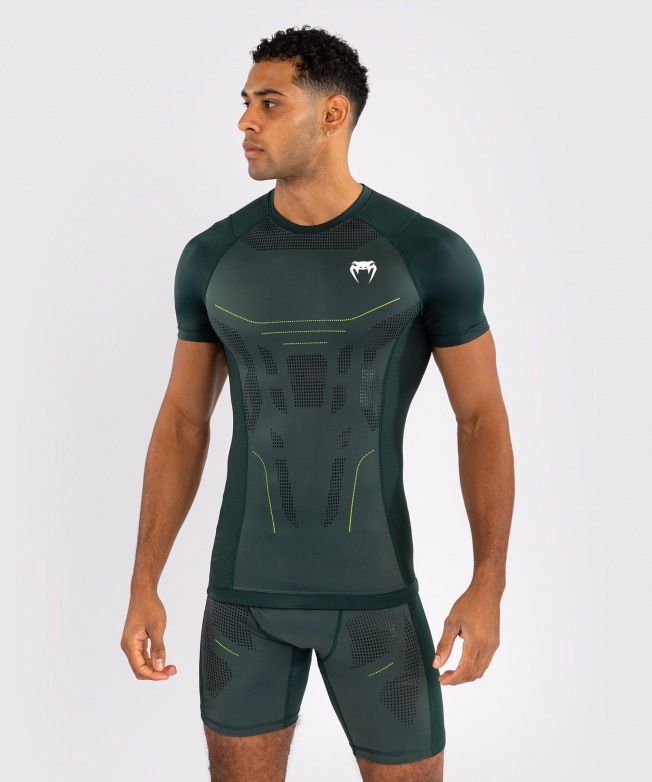Рашгард Venum Technical 3.0 LS - Forest Green | Фото 1
