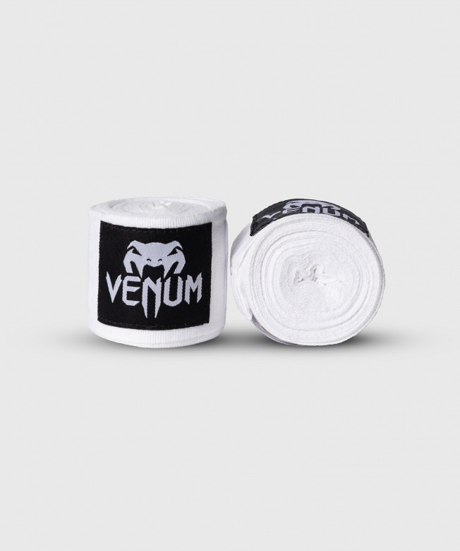 Бинты боксерские Venum Kontact - White (4m)