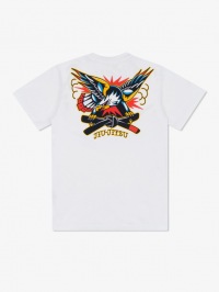 Футболка MANTO x Panku Eagle - White