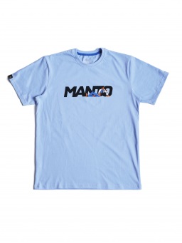 Футболка Manto Mural - Azure