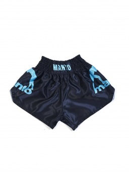 Тайские шорты Manto Dual - Black/Blue
